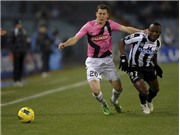 Bóng đá anh, ngoại hạng anh, lịch thi đấu euro 2012, Udinese 0-0 Juventus: Tẻ nhạt !